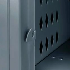 Global Industrial™ Infinity® 2-Tier 6 Door Ventilated Locker, 12"Wx18"Dx36"H, Unassembled -Deals Lockers Store 493149GY 14 1