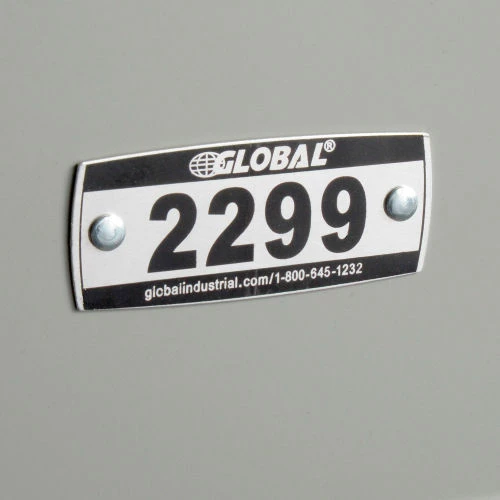 Global Industrial Locker Number Plate Kit, Numbered 2100-2299, 200/Pack 5 Global Industrial Locker Number Plate Kit, Numbered 2100-2299, 200/Pack - Image 3