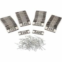 Global Industrial Locker Number Plate Kit, Numbered 2300-2499, 200/Pack