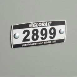Global Industrial™ Locker Number Plate Kit, Numbered 2700-2899, 200/Pack -Deals Lockers Store 493411L 02