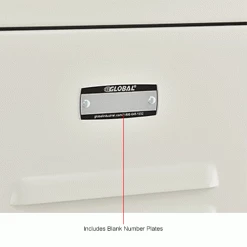 Global Industrial™ Infinity® 3-Tier 9 Door Locker, 12"Wx15"Dx24"H, Tan, Unassembled -Deals Lockers Store 493414TNIN 3wco