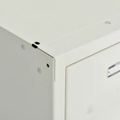 Global Industrial™ Infinity® 3-Tier 9 Door Locker, 12"Wx15"Dx24"H, Tan, Unassembled -Deals Lockers Store 493414TN 10