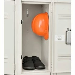 Global Industrial™ Infinity® 3-Tier 9 Door Locker, 12"Wx15"Dx24"H, Tan, Unassembled -Deals Lockers Store 493414TN 14