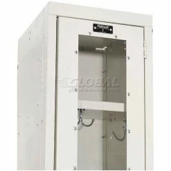 Hallowell® 1-Tier 1 Door Safety-View Locker, 12"W x 15"D x 72"H, Tan, Unassembled -Deals Lockers Store 562644 31