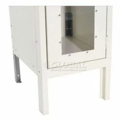 Hallowell® 1-Tier 1 Door Safety-View Locker, 12"W x 15"D x 72"H, Tan, Unassembled -Deals Lockers Store 562644 33