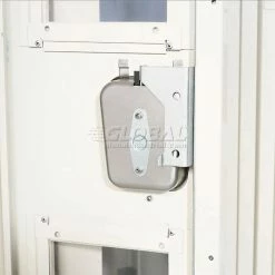 Hallowell® 2-Tier 2 Door Safety-View Locker, 12"W x 18"D x 36"H, Tan, Assembled -Deals Lockers Store 562650 36 1