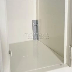 Hallowell® 3-Tier 3 Door Safety-View Locker, 12"W x 18"D x 24"H, Tan, Unassembled 20 Hallowell® 3-Tier 3 Door Safety-View Locker, 12"W x 18"D x 24"H, Tan, Unassembled -Deals Lockers Store 562656 37 2