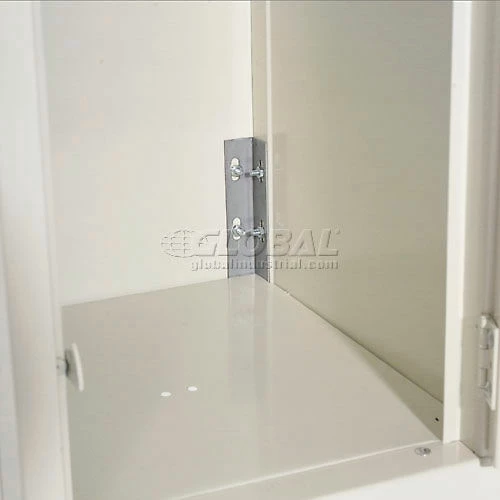 Hallowell® 3-Tier 3 Door Safety-View Locker, 12"W x 18"D x 24"H, Tan, Unassembled 9 Hallowell® 3-Tier 3 Door Safety-View Locker, 12"W x 18"D x 24"H, Tan, Unassembled - Image 7