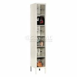 Hallowell® 6-Tier 6 Door Safety-View Locker, 12"W x 12"D x 12"H, Tan, Assembled 15 Hallowell® 6-Tier 6 Door Safety-View Locker, 12"W x 12"D x 12"H, Tan, Assembled -Deals Lockers Store 562670 12 2