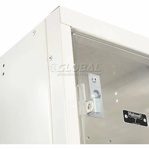 Hallowell® 6-Tier 6 Door Safety-View Locker, 12"W x 12"D x 12"H, Tan, Assembled 7 Hallowell® 6-Tier 6 Door Safety-View Locker, 12"W x 12"D x 12"H, Tan, Assembled - Image 5