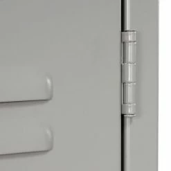 Global Industrial™ 6-Tier 6 Door Box Locker, 12"W x 12"D x 12"H, Gray, Assembled -Deals Lockers Store 652054 2012GY 12