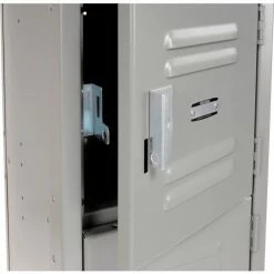 Global Industrial™ 6-Tier 6 Door Box Locker, 12"W x 12"D x 12"H, Gray, Assembled -Deals Lockers Store 652054 2012GY 13