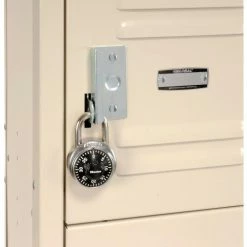 Global Industrial™ 6-Tier 6 Door Box Locker, 12"W x 12"D x 12"H, Tan, Unassembled -Deals Lockers Store 652054 2012TN 11
