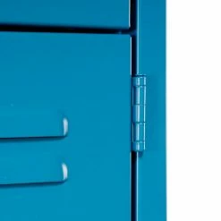 Global Industrial™ 6-Tier 18 Door Box Locker, 12"W x 18"D x 12"H, Blue, Unassembled -Deals Lockers Store 652055BL 13