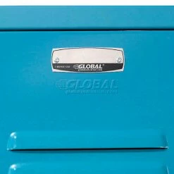 Global Industrial™ Paramount® 1-Tier 3 Door Locker, 12"Wx12"Dx72"H, Blue, Unassembled -Deals Lockers Store 652060BL 25 7