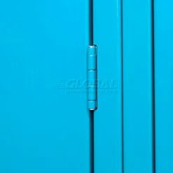 Global Industrial™ Paramount® 2-Tier 6 Door Locker, 12"Wx18"Dx36"H, Blue, Unassembled -Deals Lockers Store 652060BL 28 3