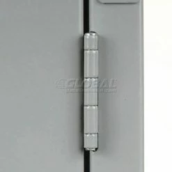 Global Industrial™ Paramount® 2-Tier 2 Door Locker, 12"Wx18"Dx36"H, Gray, Assembled -Deals Lockers Store 652074GY 09