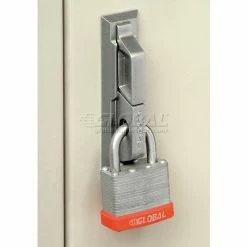 Global Industrial™ Paramount® 2-Tier 6 Door Locker, 12"Wx15"Dx36"H, Tan, Assembled -Deals Lockers Store 652074TN 06 1