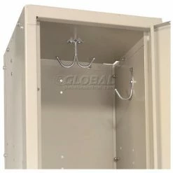 Global Industrial™ Paramount® 2-Tier 6 Door Locker, 12"Wx12"Dx36"H, Tan, Unassembled -Deals Lockers Store 652074TN 18