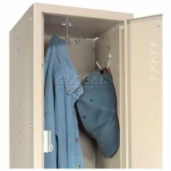 Global Industrial™ Capital® 2-Tier 2 Door Locker, 12"Wx18"Dx36"H, Tan, Unassembled -Deals Lockers Store 652074TN 19 2