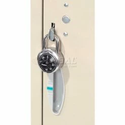 Global Industrial™ Capital® 2-Tier 2 Door Locker, 12"Wx15"Dx36"H, Tan, Unassembled -Deals Lockers Store 652074TN 22 1