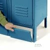 Global Industrial™ Front Base For 12"W X 6"H Blue Locker -Deals Lockers Store 652080BL 01