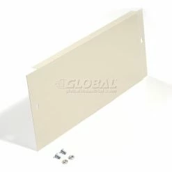 Global Industrial™ End Base For 12"Dx6"H Tan Locker, Pair (Left & Right) -Deals Lockers Store 652080TN 10 2