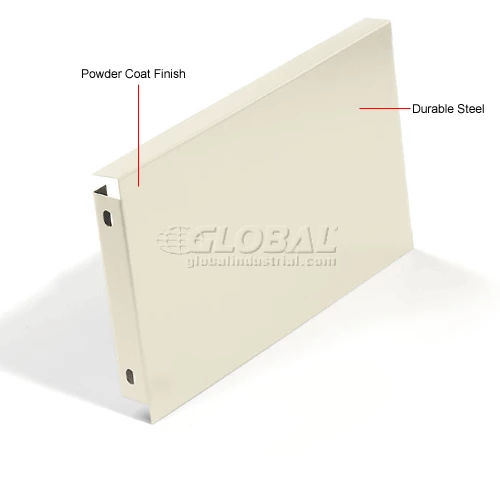 Global Industrial Front Base For 15"W X 6"H Tan Locker 7 Global Industrial Front Base For 15"W X 6"H Tan Locker - Image 5