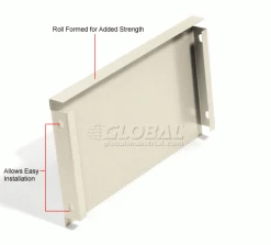 Global Industrial Front Base For 12"W X 6"H Tan Locker 15 Global Industrial Front Base For 12"W X 6"H Tan Locker -Deals Lockers Store 652080TN 2wco