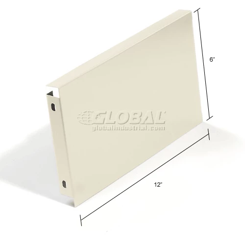 Global Industrial Front Base For 12"W X 6"H Tan Locker 10 Global Industrial Front Base For 12"W X 6"H Tan Locker - Image 8