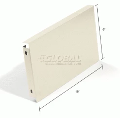 Global Industrial Front Base For 15"W X 6"H Tan Locker 17 Global Industrial Front Base For 15"W X 6"H Tan Locker -Deals Lockers Store 652081TN dim