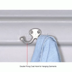 Remco Plastics 1-Tier 1 Door Box Plastic Locker, 15"W x 18"D x 73"H, Gray, Assembled -Deals Lockers Store 652085 4wco