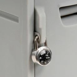 Remco Plastics 2-Tier 2 Door Box Plastic Locker, 12"W x 15"D x 36"H, Gray, Assembled 24 Remco Plastics 2-Tier 2 Door Box Plastic Locker, 12"W x 15"D x 36"H, Gray, Assembled -Deals Lockers Store 652086 05