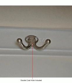 Remco Plastics 2-Tier 2 Door Box Plastic Locker, 12"W x 15"D x 36"H, Gray, Assembled 34 Remco Plastics 2-Tier 2 Door Box Plastic Locker, 12"W x 15"D x 36"H, Gray, Assembled -Deals Lockers Store 652086 5wco