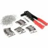 Global Industrial™ Locker Number Plate Kit - Pkg Of 100 Numbered 1-100 - Rivet Gun -Deals Lockers Store 652095 1