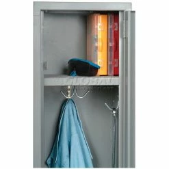 Global Industrial™ Paramount® 1-Tier 3 Door Locker, 12"Wx18"Dx72"H, Gray, Unassembled -Deals Lockers Store 652160GY 21 1