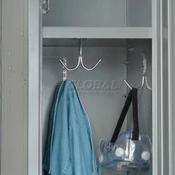 Global Industrial™ Infinity® 1-Tier 3 Door Locker, 12"Wx12"Dx60"H, Gray, Unassembled -Deals Lockers Store 652160GY 22 1