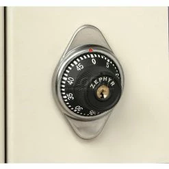 Global Industrial™ Paramount® 1-Tier 1 Door Locker, 12"Wx18"Dx60"H, Tan, Assembled -Deals Lockers Store 652160TN 14