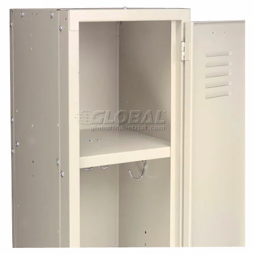 Global Industrial Infinity® 1-Tier 1 Door Locker, 12"Wx12"Dx60"H, Tan, Assembled 20 Global Industrial Infinity® 1-Tier 1 Door Locker, 12"Wx12"Dx60"H, Tan, Assembled - Image 18