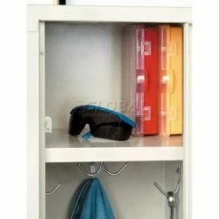 Global Industrial™ Paramount® 1-Tier 3 Door Locker, 12"Wx15"Dx60"H, Tan, Unassembled -Deals Lockers Store 652160TN 21 2