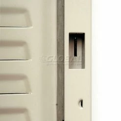 Global Industrial™ Infinity® 1-Tier 3 Door Locker, 12"Wx18"Dx60"H, Tan, Unassembled -Deals Lockers Store 652160TN 27