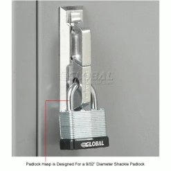 Global Industrial™ Paramount® 1-Tier 1 Door Locker, 12"Wx15"Dx60"H, Gray, Assembled -Deals Lockers Store 652162GY 5wco