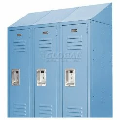 Global Industrial™ Locker Slope Top Kit 12x15 Blue -Deals Lockers Store 652705BL 04 1