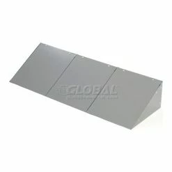 Global Industrial™ Locker Slope Top Kit, 12"x18", Gray -Deals Lockers Store 652705GY 01 2