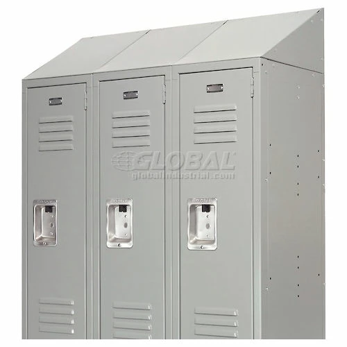 Global Industrial Locker Slope Top Kit, 12"x15", Gray 7 Global Industrial Locker Slope Top Kit, 12"x15", Gray - Image 5