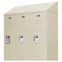 Global Industrial Locker Slope Top Kit 12x15 Tan 14 Global Industrial Locker Slope Top Kit 12x15 Tan -Deals Lockers Store 652705TN 04 1
