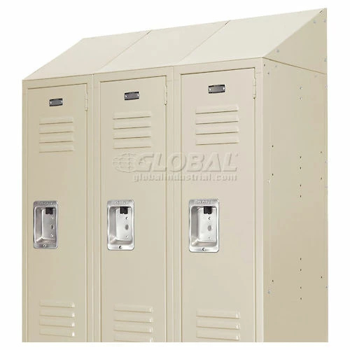 Global Industrial Locker Slope Top Kit 12x18 Tan 7 Global Industrial Locker Slope Top Kit 12x18 Tan - Image 5