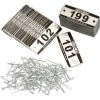 Global Industrial™ Locker Number Plate Kit, Numbered 101-299, 199/Pack -Deals Lockers Store 652717