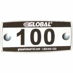 Global Industrial™ Locker Number Plate Kit, Numbered 101-299, 199/Pack -Deals Lockers Store 652717 02