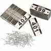 Global Industrial™ Locker Number Plate Kit - Pkg Of 200 Numbered 300-499 -Deals Lockers Store 652718